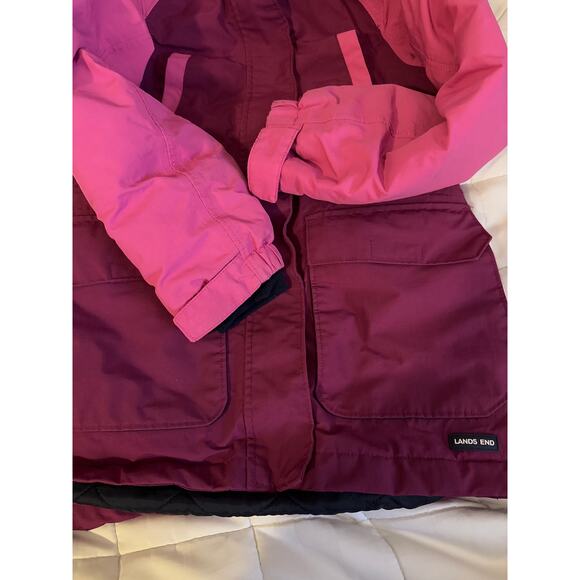 LANDS END COAT/JACKET size 6/7 SMALL - Picture 2 of 6